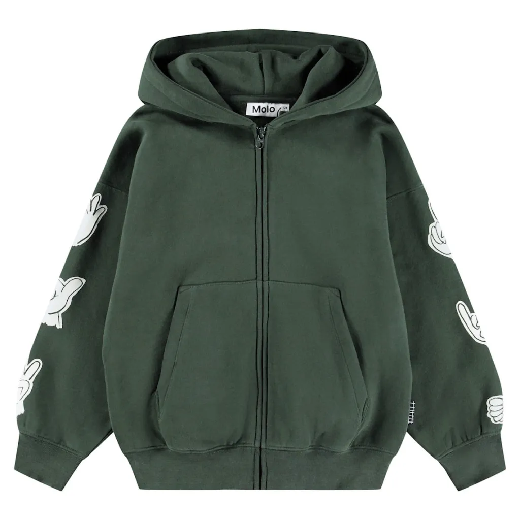 Marley Huvtröja Med Dragkedja By Hands>Molo Discount