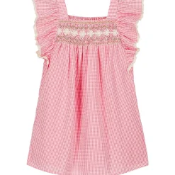 Martine Klänning Pink Fragola Vichy>Louise Misha Hot