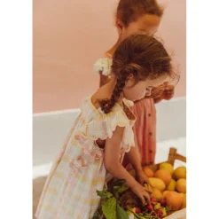 Martine Klänning Yellow Positano><noscript><img width=