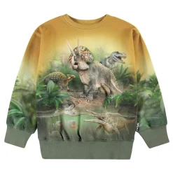 Mattis Sweatshirt Forest Dinos>Molo Clearance