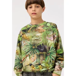 Mattis Sweatshirt Jungle Animals>Molo New