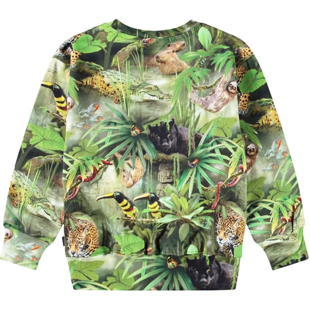 Mattis Sweatshirt Jungle Animals>Molo New