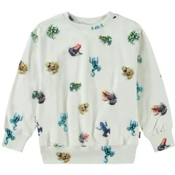 Mattis Sweatshirt Vibrant Frogs>Molo Clearance