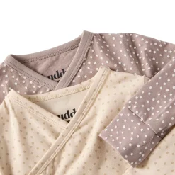 Max Beige/Taupe Prickig 2-pack Baby Body><noscript><img width=