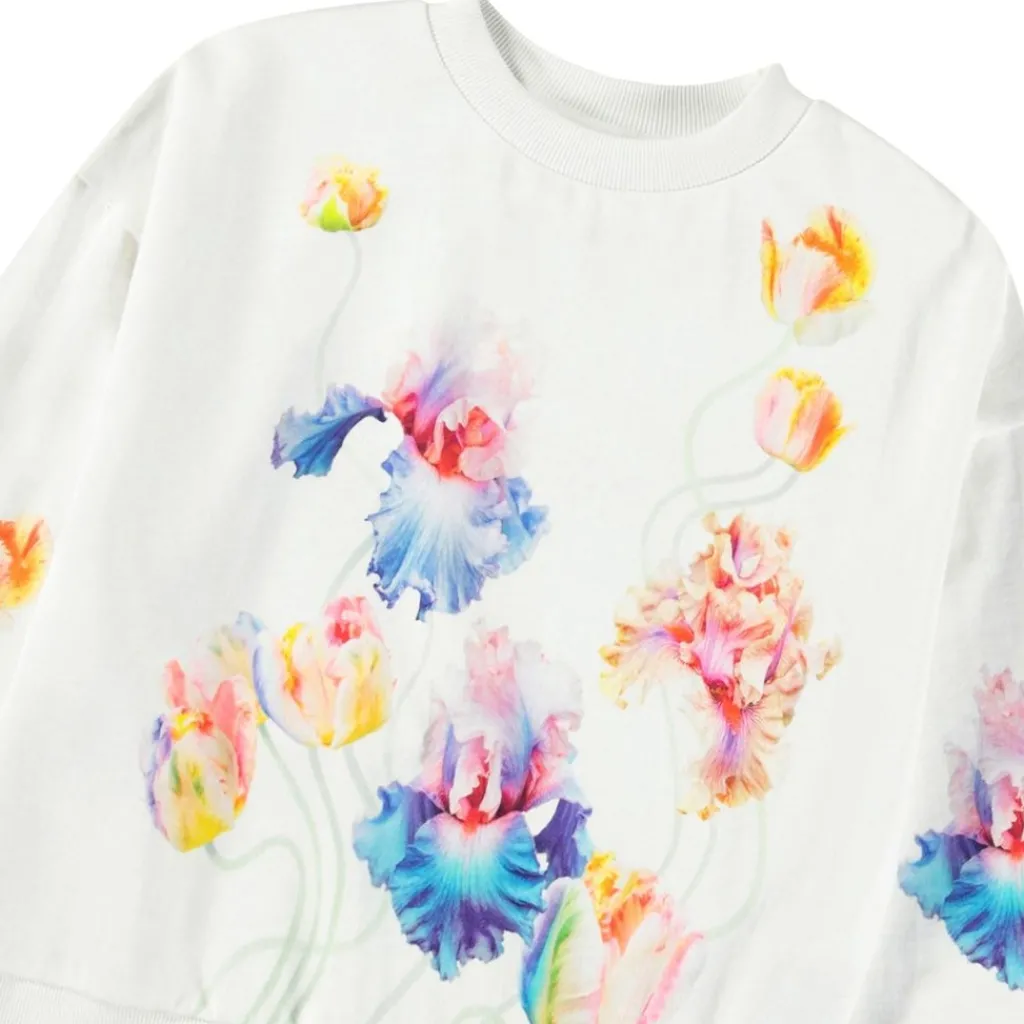 Maxi Sweatshirt Petals Galore>Molo Clearance