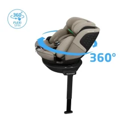 MC Emerald 360 S Bilbarnstol 0-12Y/ 0-36 Kg Tonal Truffle><noscript><img width=