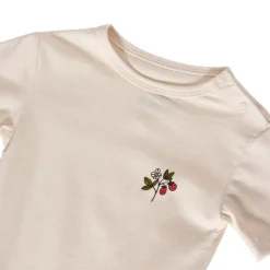 Melvin GOTS 2-pack Mönstrade Baby Bodies Wild Strawberry>Buddy & Hope Sale