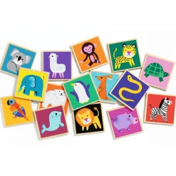 Memo Wood Memory-spel Multi>Djeco Outlet