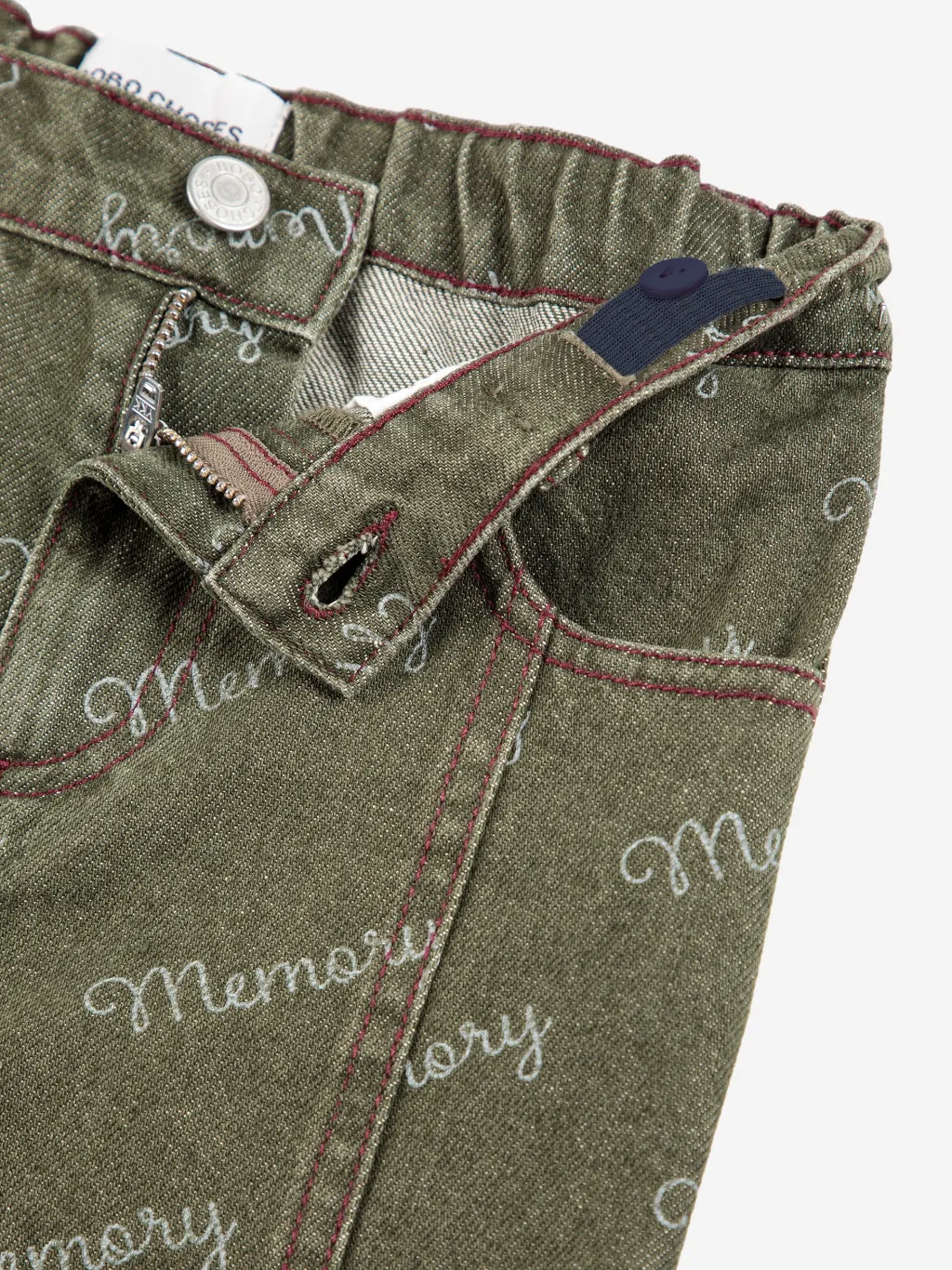Memory All Over Byxor I Denim Khaki>Bobo Choses New