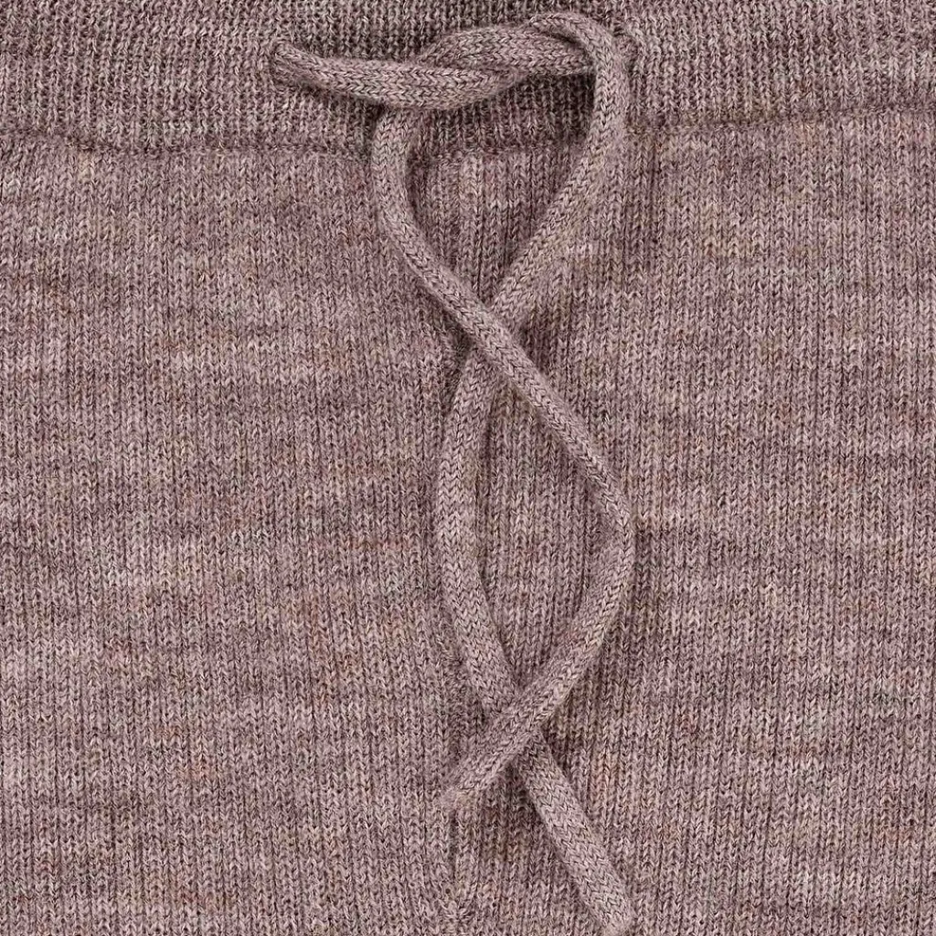 Merino Classic Rib Leggings w Drawstrings Natural Melange>Copenhagen Colors Sale