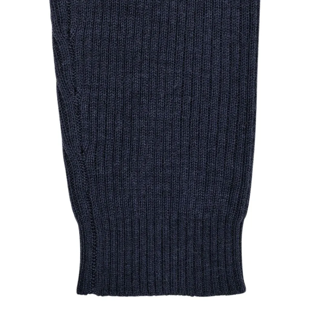 Merino Classic Rib Leggings w Drawstrings Navy>Copenhagen Colors Sale