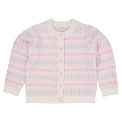 Merino Mönsterkofta Lavender Combi>Copenhagen Colors Discount
