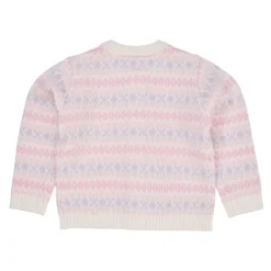 Merino Mönsterkofta Lavender Combi><noscript><img width=