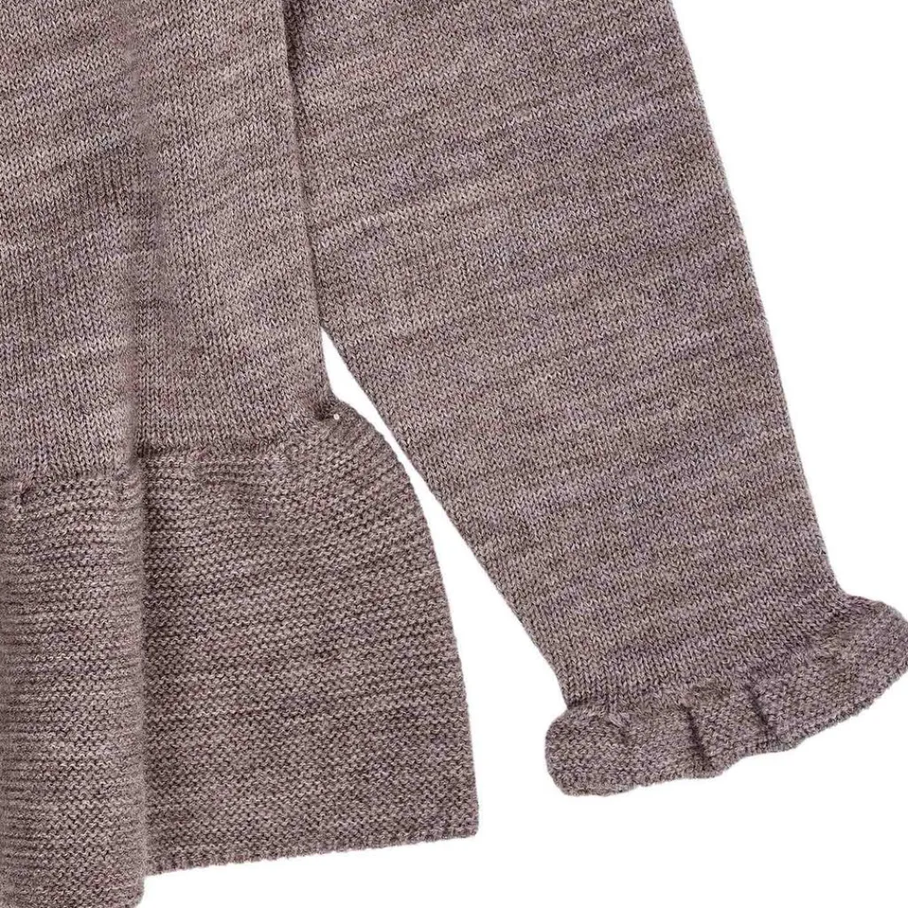 Merino Wool Stickad Blus Natural Melange>Copenhagen Colors Sale