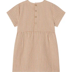 Mia Rutig Klänning Carrot>Buddy & Hope Outlet