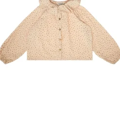 Microcorduroy Flowers Blus Pink>Tocoto Vintage Best