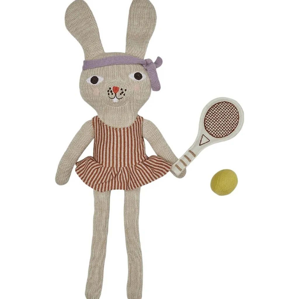 Miew Rabbit Tennis Docka>OYOY Discount