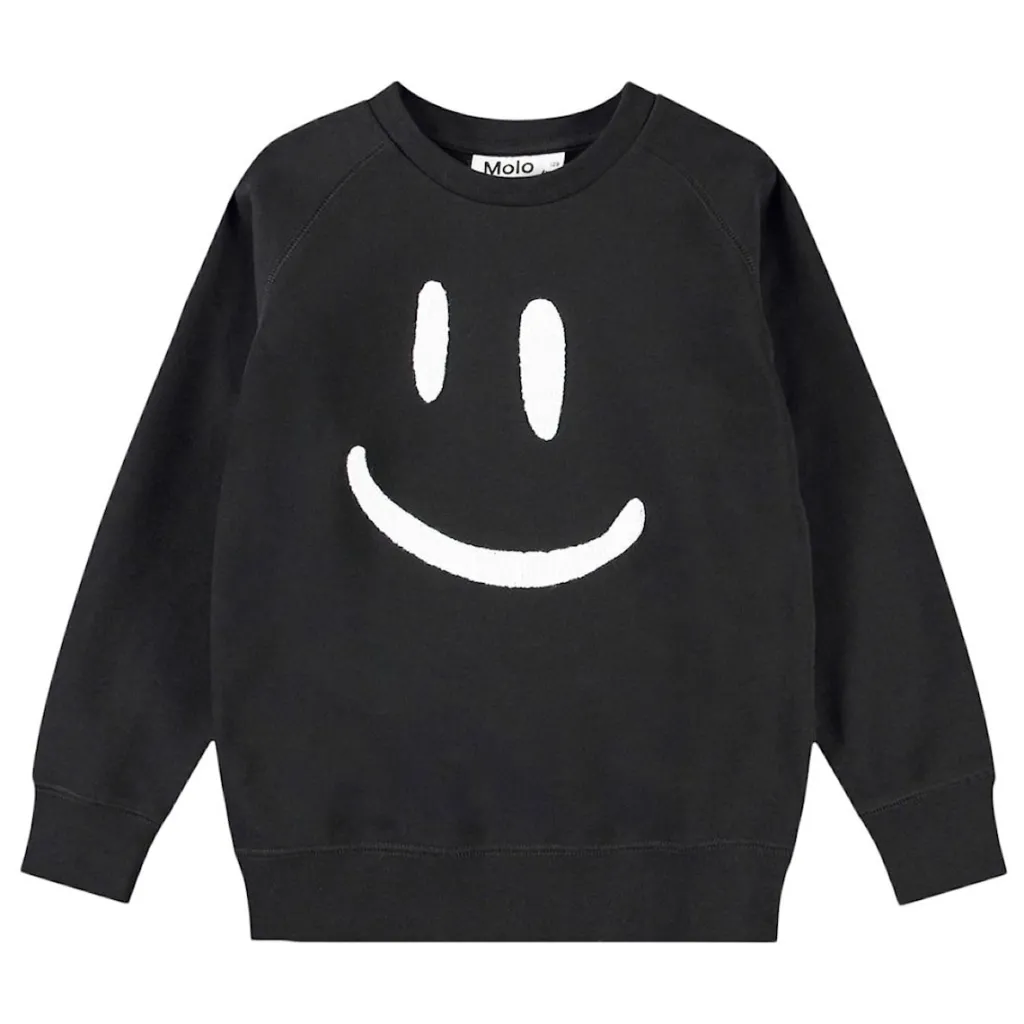 Mike Sweatshirt Black>Molo Hot