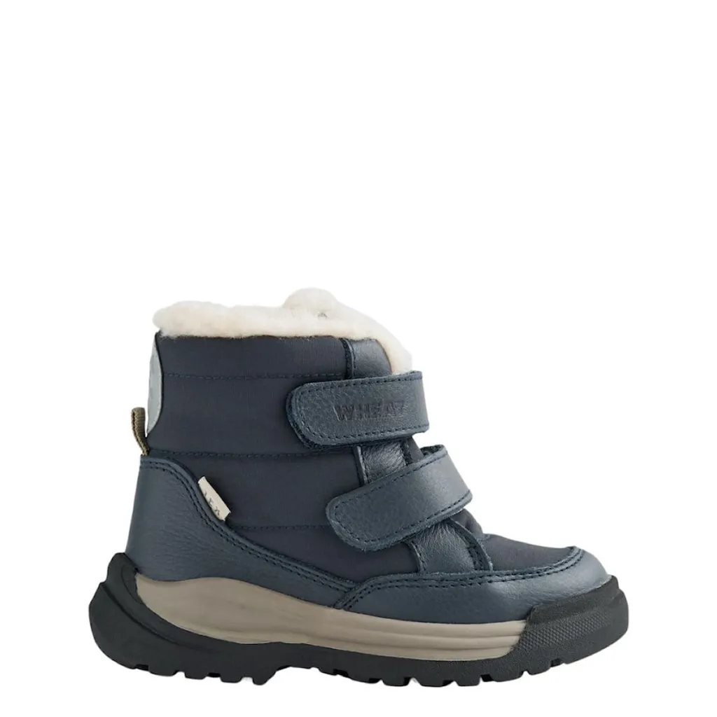 Millas Tex Winter Boots Navy>Wheat Online