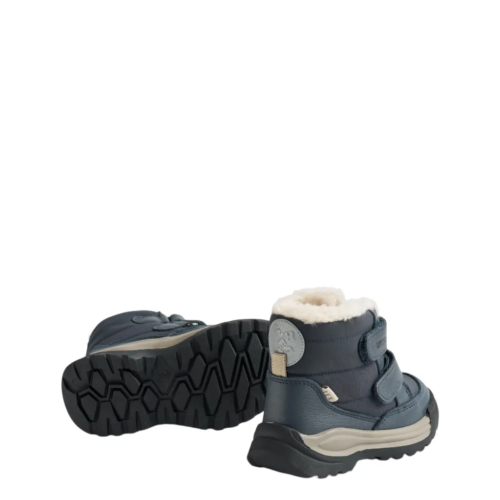 Millas Tex Winter Boots Navy>Wheat Online