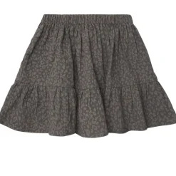 Mini Animal Print Kjol Dark Grey>Tocoto Vintage Hot