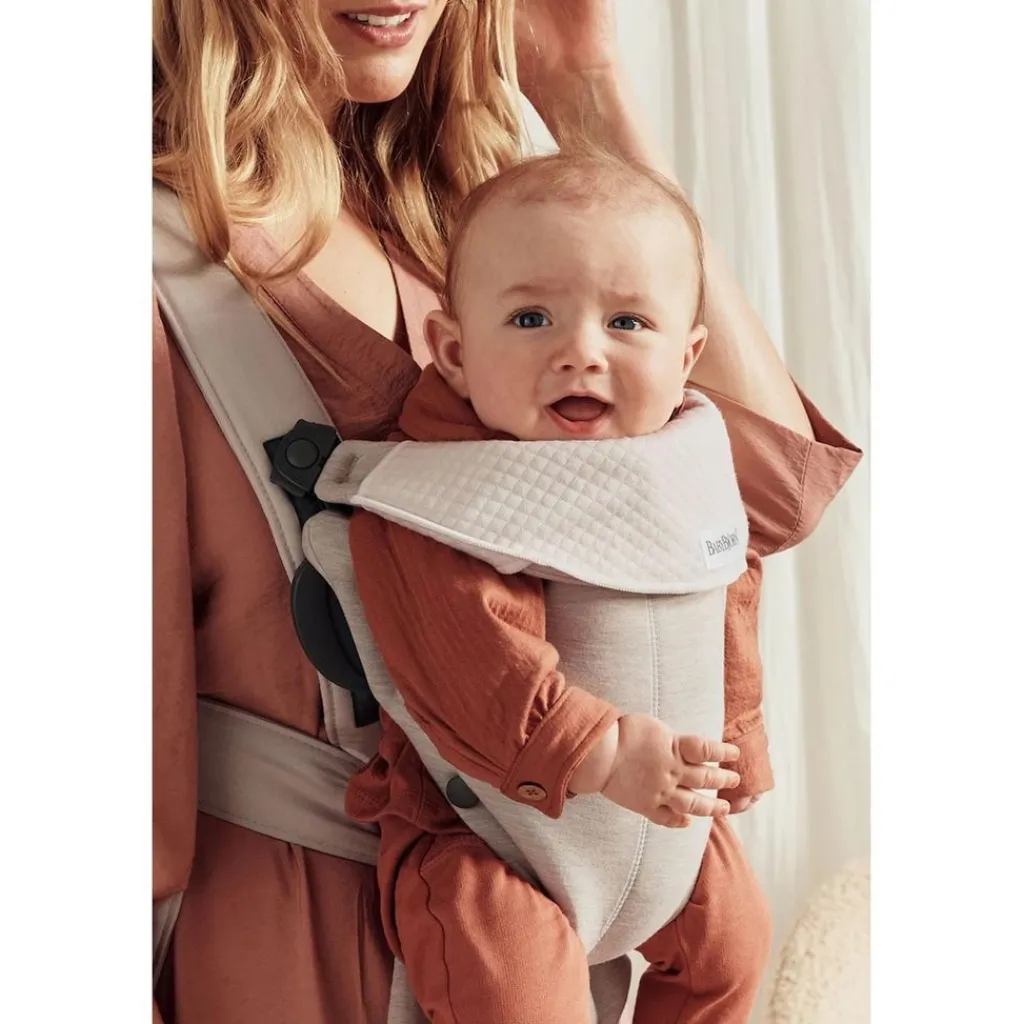 Mini 3D Jersey Bärsele Light Beige>BabyBjörn Discount