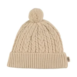 Mini Kabelstickad Mössa Off White>Buddy & Hope Online
