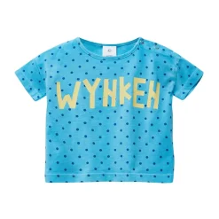 Mini Ribbon T-shirt Sky Blue>Wynken Clearance