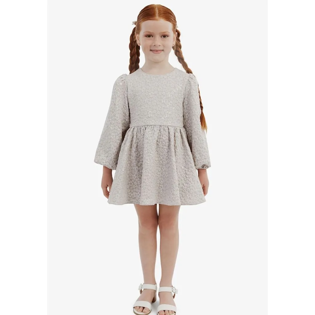 Mirae Mini Dress Silver>Bardot Junior Clearance