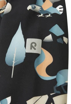 Mjosa Softshell Övergripande Black>Reima Hot