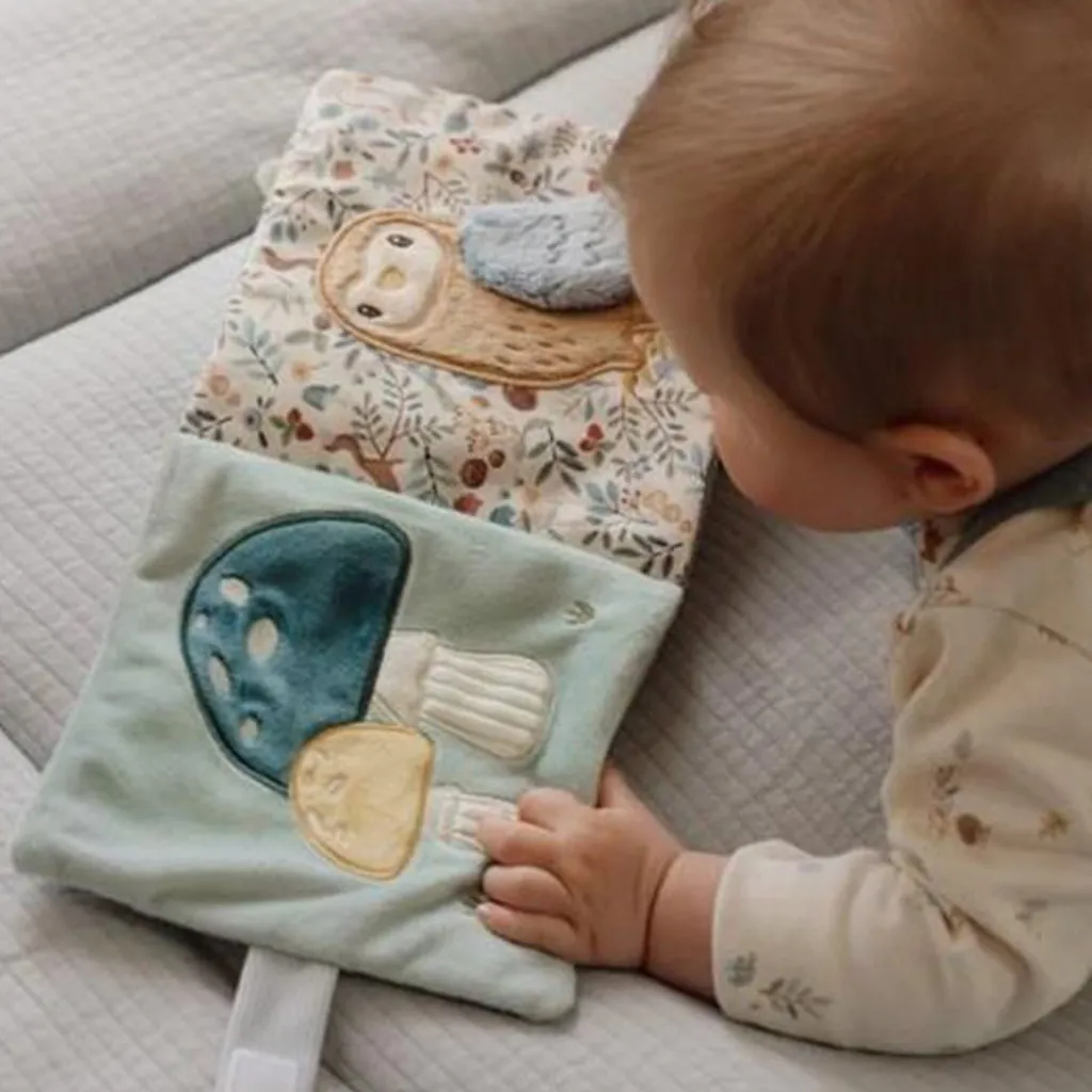 Mjuka Aktivitetsbok Skogsvänner Blå>Little Dutch New