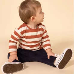 Mjukisbyxor Marinblå>Petit Bateau Hot
