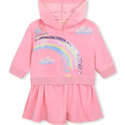 Mjukis-klänning Rosa>Billieblush New