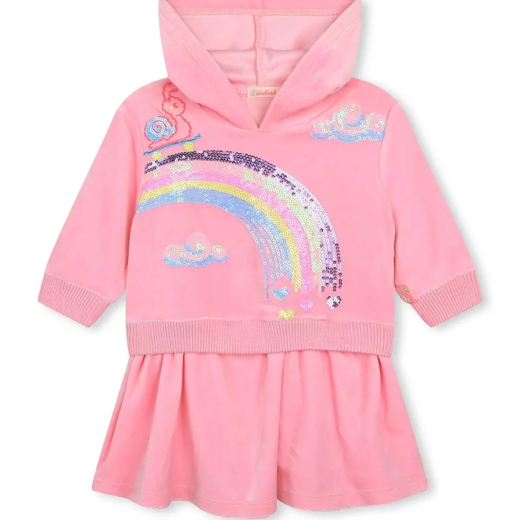 Mjukis-klänning Rosa>Billieblush New