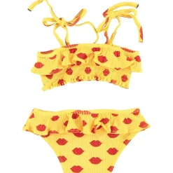 Mönstrad Bikini Gul>Piupiuchick New
