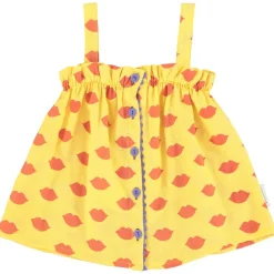 Mönstrat Linne Gul>Piupiuchick New