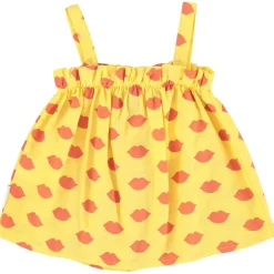 Mönstrat Linne Gul>Piupiuchick New