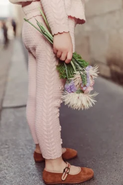 Molda Stickade Leggings Blush>Louise Misha