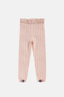 Moldavia Stickade Leggings Blush>Louise Misha New