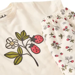 Molly GOTS Mönstrad Pyjamas Wild Strawberry><noscript><img width=