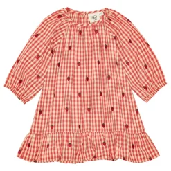 Molly Klänning Berry Gingham>Flöss Best