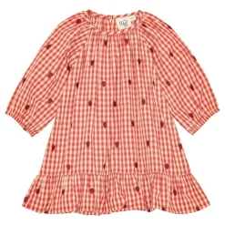 Molly Klänning Berry Gingham>Flöss Best