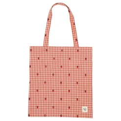 Molly Tote Medium Berry Gingham>Flöss Outlet