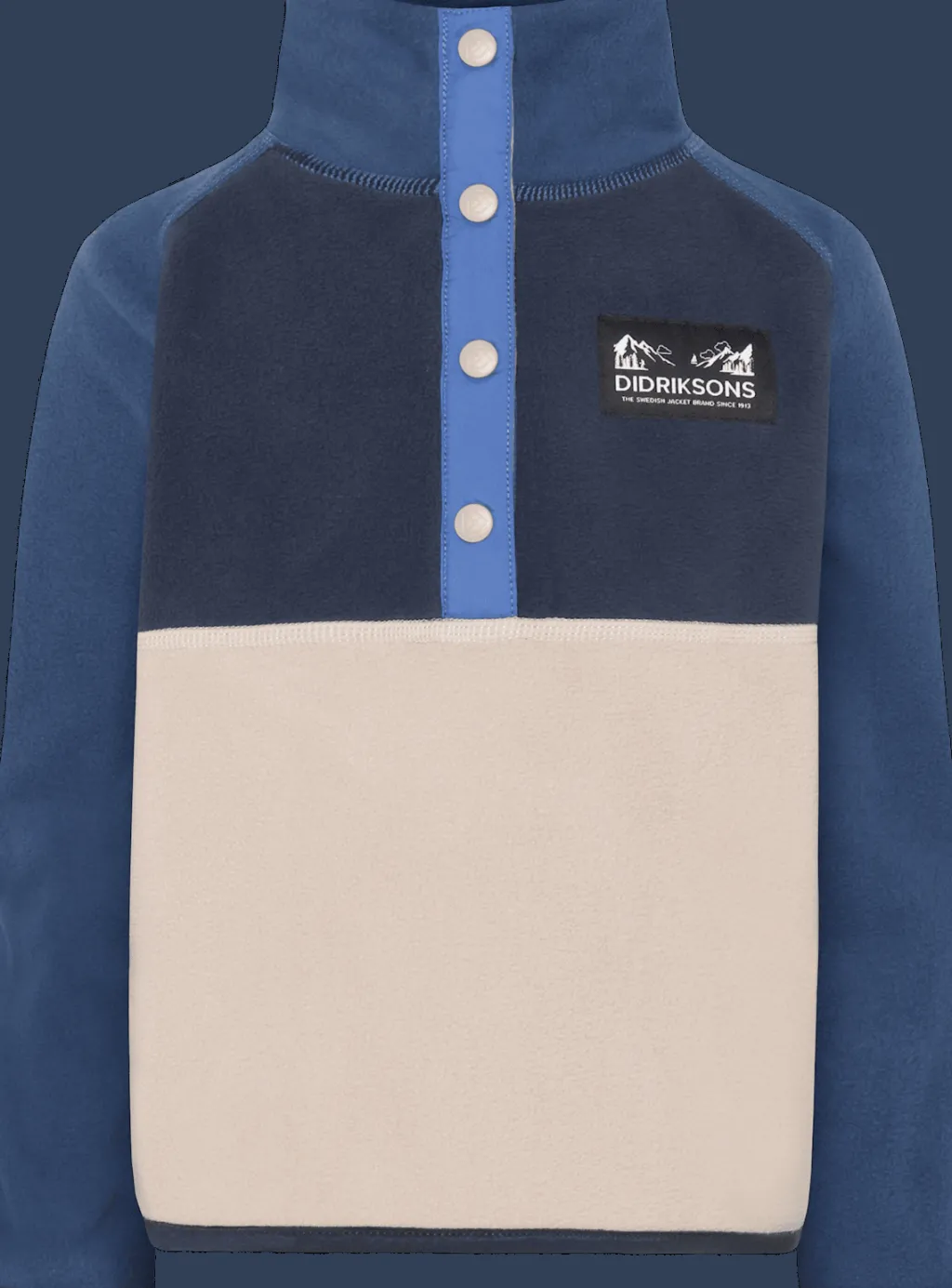 Monte Kids 4 Halvknapp Jumper Beach Beige>Didriksons Online