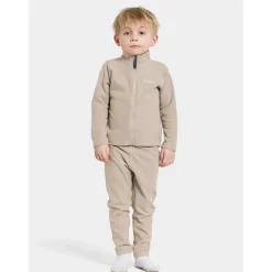 Monte Kids 10 Jumper Med Hel Dragkedja Beach Beige>Didriksons Sale