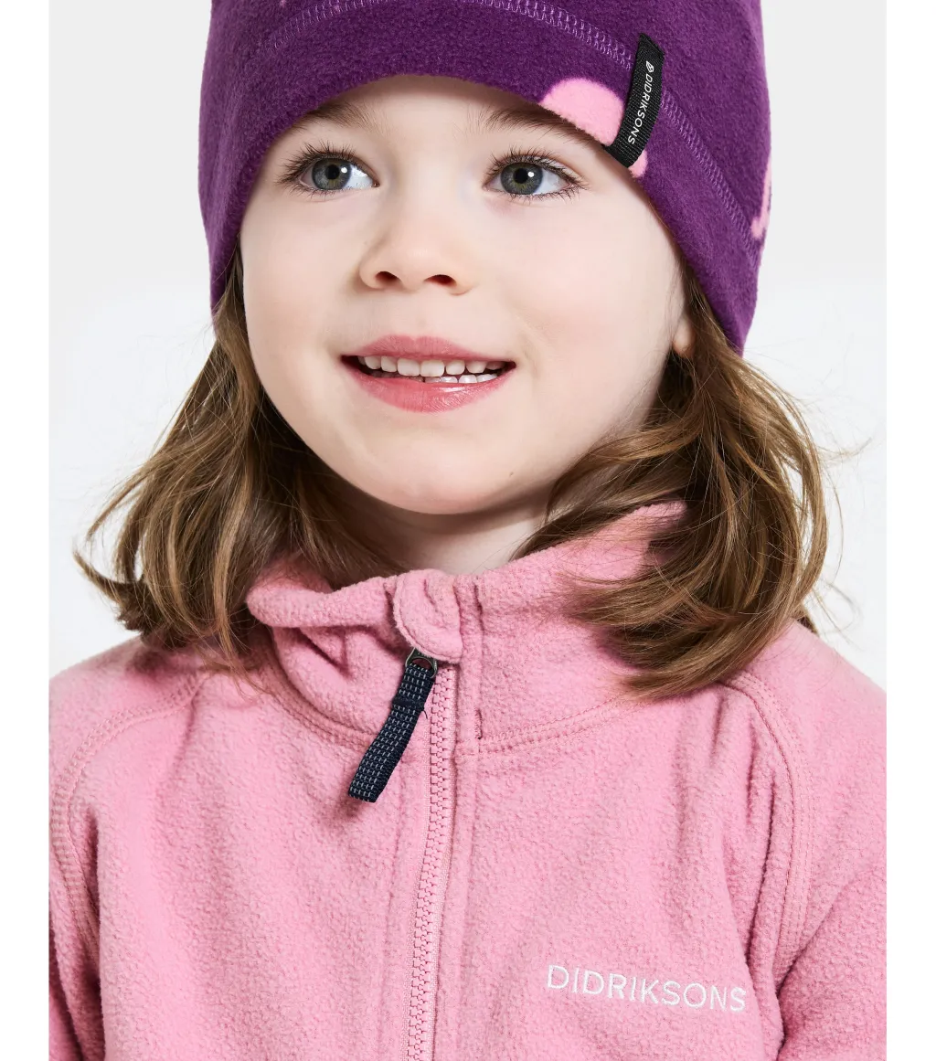 Monte Kids 10 Jumper Med Hel Dragkedja Light Heather Pink>Didriksons Discount