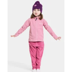 Monte Kids 10 Jumper Med Hel Dragkedja Light Heather Pink><noscript><img width=