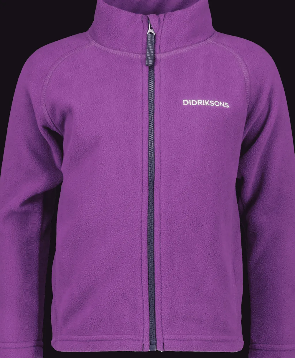 Monte Kids 10 Jumper Med Hel Dragkedja Royal Purple>Didriksons Sale