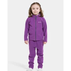 Monte Kids 10 Jumper Med Hel Dragkedja Royal Purple>Didriksons Sale