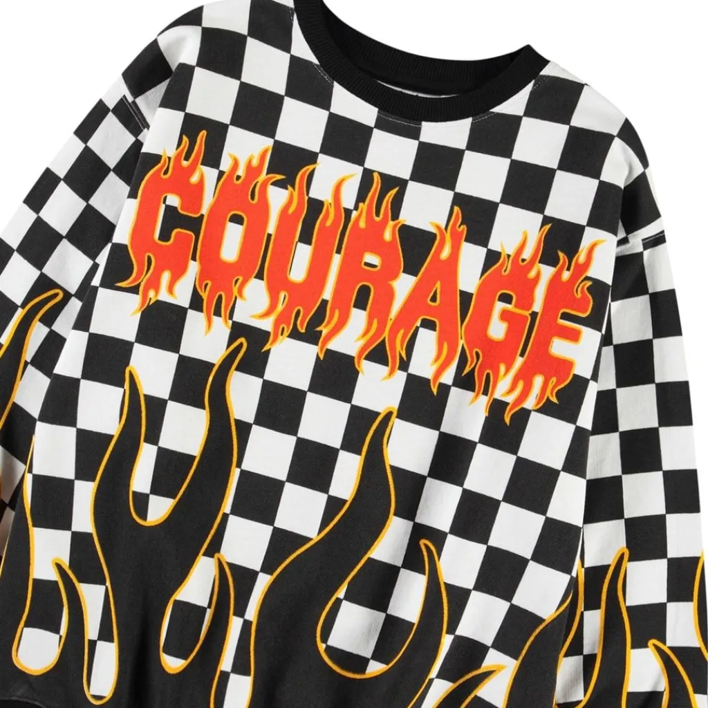 Monti Sweatshirt Check On Fire>Molo Sale